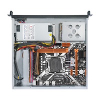 1u420 19 pouces Rack Server Boîte d'ordinateur industrielle MATX Carte mère DN CNC Surveillance DIY Boîte de routage