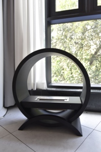 Chimenea <span class=keywords><strong>de</strong></span> Bioetanol Independiente sin Humo, Quemador <span class=keywords><strong>de</strong></span> Alcohol Decorativo <span class=keywords><strong>de</strong></span> Acero, Portátil para Uso en Hoteles, Villas y Apartamentos, Estilo Moderno - Product Image 3