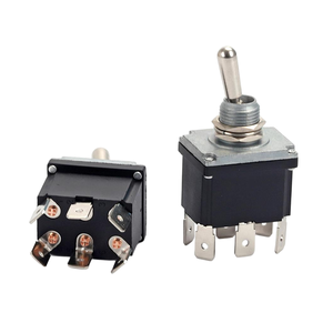Interrupteur à bascule 2 pôles ON-ON avec borne à 6 broches, interrupteur à bascule M12 20A 12V 250V, interrupteur à bascule pour <span class=keywords><strong>bateau</strong></span> marin, vente chaude - Product Image 1