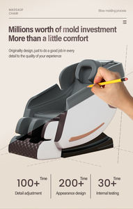 Hersteller <span class=keywords><strong>China</strong></span> Bester Rücken-Shiatsu-Sessel OEM Vibration 4D Zero-Gravity-Massagesessel für den Geschäftsbereich - Product Image 2