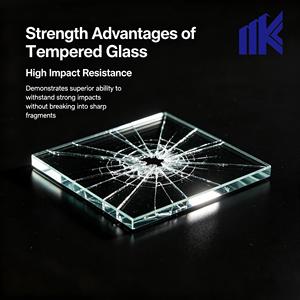 Verre photovoltaïque transparent de panneau solaire de 3.2mm2mm pour le mur rideau non industriel de mur non rideau de transmittance élevée de musée - Product Image 4