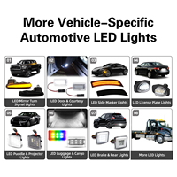 Lampe de courtoisie LED sans erreur pour l'éclairage intérieur de voiture étanche et facile à installer Toyota