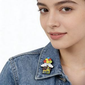 Spilla smaltata Up Balloon House, spilla da bavero <span class=keywords><strong>Pixar</strong></span> Flying House - Product Image 6