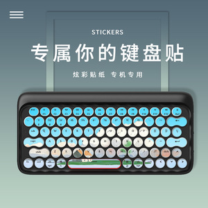 สติ๊กเกอร์แป้นพิมพ์ LOFREE รูปแบบ US ป้องกันฝุ่น ดีไซน์แบบแม่พิมพ์เฉพาะสำหรับคีย์บอร์ดแบบกลไก - Product Image 1