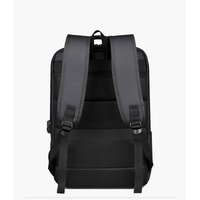 Sac à dos pour ordinateur portable en cuir véritable, grande capacité, imperméable, personnalisable, pour étudiants et professionnels - Vente en gros
