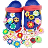 Abalorio de zapatos personalizado, accesorio de PVC suave para niño, decoración personalizada, estilo de logotipo, Color, tipo de característica, nueva tendencia