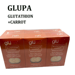 2025 savon à la carotte de marque privée 250g Glupa beauté soins de la peau <span class=keywords><strong>romarin</strong></span> jasmin dissimulant blanchit en 7 jours savon propre - Product Image 4