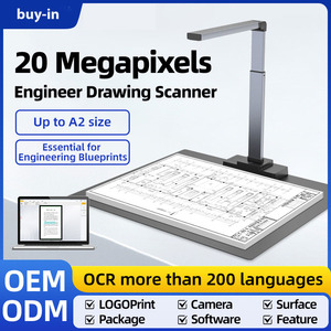 20M HD Pixel Livre gratuit A2 Dessins d'ingénierie Scanner rapide Auto Ocr Caméra haute vitesse Czur - Product Image 2