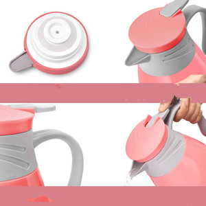 Boccette sottovuoto per ufficio domestico con tazza PlasticThermos di grande capacità per acqua e caffè - Product Image 5