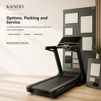 Caminadora Motorizada Comercial, Equipo de Cardio para Gimnasio, Centro de Fitness, Uso Comercial