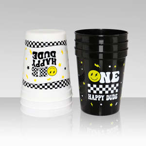 Vaso de Plástico Rígido Reutilizable de Pared Simple con Logotipo Personalizado de Alta Calidad, Aislamiento Térmico, Ecológico e Impermeable para Fiestas - Product Image 1