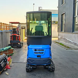 Frete Grátis 1.2 Ton Euro 5 Mini Máquina De Escavadeira Terraplenagem Deep Trench Digger Farm Hydraulic Drive Diesel Pequeno Bagger - Product Image 3