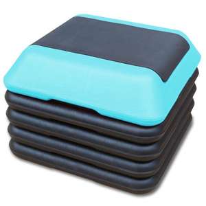 แท่นแอโรบิกปรับระดับความสูงได้ วัสดุ EVA สำหรับออกกำลังกายแบบคาร์ดิโอ พร้อมที่ยืน 4 ระดับ ปรับความสูงด้วยมือ อุปกรณ์ฟิตเนส - Product Image 1