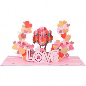 Carte de vœux pop-up en gros pour la Saint-Valentin - Product Image 1