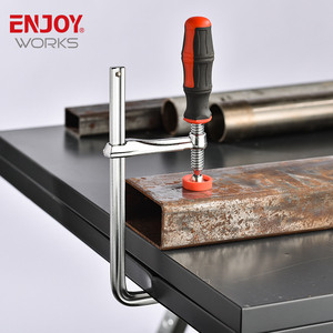 3 ''<span class=keywords><strong>Light</strong></span> Duty Drop Forged F-Klemme mit Kunststoff griff-D für Holz schreiner DIY Handwerkzeug Hardware-Klemmen - Product Image 4