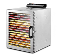 Commerciële RVS Voedsel Dehydrator Machine Fruit Groente Droger Industriële Voedsel Droogmachine Multi Tray 110V 220V OEM