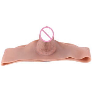 S8022-PC Dildo Hueco de Silicona de 8.07 Pulgadas para Hombres, Funda Realista para Agrandar el Pene, Condón Usable, Juguetes Sexuales para Adultos 18+ - Product Image 3