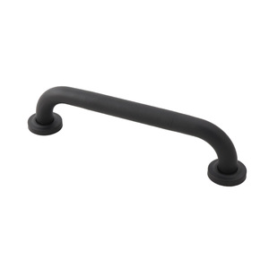 Barre de sécurité antidérapante en acier inoxydable noir avec poignée moletée pour la salle de bain, pour l'aide aux personnes âgées - Product Image 4