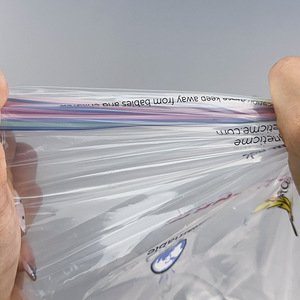 Customizable Pe Self Adhesive Bags Rectangle Colored Breathable Lightweight Clothing Organizer Storage Bag - Product Image 1