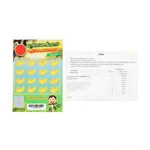 Custom <b>Scratch</b> Paper Card HD Printing <b>Scratch</b> Off Lottery Tickets Full Color Print Lottery <b>Scratch</b> Paper Cards - Product Image 3
