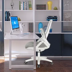 Masa sandalye Sillas De Oficina beyaz bilgisayar sandalyeleri Modern örgü döner yönetici ofis ergonomik sandalye