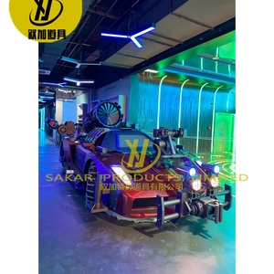 Scultura di <span class=keywords><strong>Batman</strong></span> in Metallo a Grandezza Naturale Personalizzata di Alta Qualità, Scultura per Auto, Grande Statua in Resina, Arte in Metallo Riciclato - Product Image 6