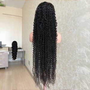 40 pouces 200% Densité Espagnol Curly BurmeseCurly Vente de produits en gros <span class=keywords><strong>Cheveux</strong></span> vietnamiens 13x6 HD Lace Full Front Perruque de <span class=keywords><strong>cheveux</strong></span> humains - Product Image 2