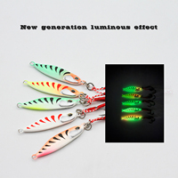 Señuelo de Pesca Metálico en Stock, 7g 10g 15g 20g, para Pesca en Mar, Pesca en Hielo, Pesca con Mosca, Cebo Duro de Metal para Pescar Bacalao y Carpa