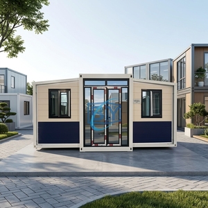 Moduli Espandibili Prefabbricati di Lusso a Tre Camere da Letto per Ufficio in Mini Container Mobile - Product Image 1