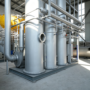 เครื่องผลิต CO2 แบบเรียลไทม์ 800 กก./ชม. อุปกรณ์สังเคราะห์ CO2 จากแอมโมเนียสำหรับการแปรรูปอาหาร - Product Image 3