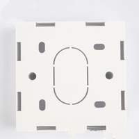 Boîtier de jonction de style britannique 86, 86*86*32mm, en plastique ignifuge haute résistance, encastrable, garantie 5 ans