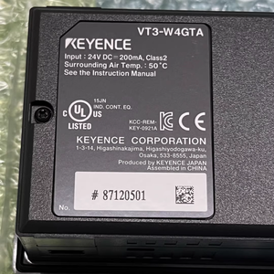 KEYENCE VT3-W4GT Écran tactile HMI 4 pouces TFT monochrome 3 couleurs RS-232C 24VDC IP65 VT3 W4GT - Product Image 2