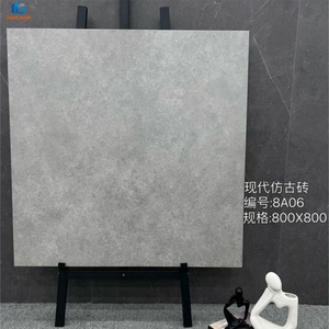 Venta al por Mayor de Fábrica: Baldosas de Cerámica Rústicas Antideslizantes de 800x800mm con Acabado Esmaltado Efecto Mármol para Pisos y Paredes de Pasillos y Supermercados <span class=keywords><strong>5</strong></span> - Product Image 3