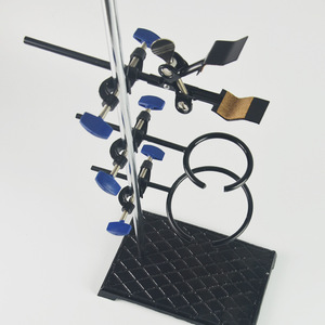 National Standard Iron <b>Stand</b> Complete Set 60cm Cast Iron Base <b>Weighted</b> Standard Iron <b>Stand</b> Chemical Laboratory Support Test - Product Image 2