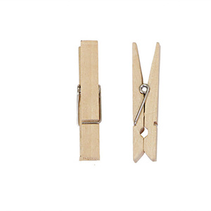 Mini pinces <span class=keywords><strong>à</strong></span> <span class=keywords><strong>linge</strong></span> en bambou, multifonctions, 12 pièces, pour la maison, vente en gros - Product Image 1