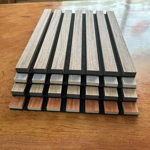 <span class=keywords><strong>Pannelli</strong></span> Acustici in <span class=keywords><strong>Legno</strong></span> Moderni con Impiallacciatura Naturale, MDF+Fibra di Poliestere, Insonorizzanti, <span class=keywords><strong>Spessore</strong></span> 21mm, Colore Personalizzabile per Soggiorno - Product Image 1