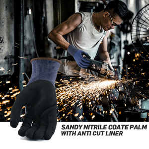 Gants anti-coupure haute résistance ANMAY, niveau 5, pour la cuisine, résistants aux coupures de couteau, gants de sécurité pour les mains, résistants aux coupures de couteau - Product Image 4