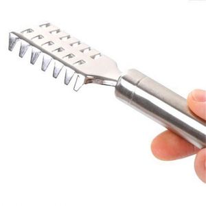 <b>Fish</b> Skin Brush Scraping Fishing Scale Brush Graters Kitchen Tools Fast Remove <b>Fish</b> <b>Knife</b> Cleaning Peeler Seafood Tools - Product Image 5