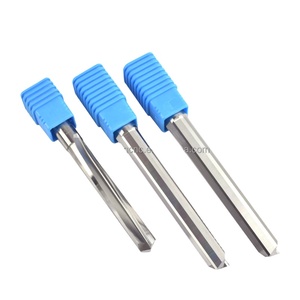 Brocas de herramienta <span class=keywords><strong>Cnc</strong></span> de alta calidad, brocas de enrutador recto de ranura 2F de dos flautas de carburo de 6mm y 8mm para carpintería de molino de extremo - Product Image 1