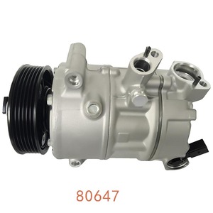 คอมเพรสเซอร์แอร์รถยนต์ Pokka รุ่น 1K0820808F Cxa-80647 Ac 12v สำหรับรถยนต์ GOLF - Product Image 1