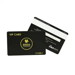 Customized design printing standard size signature panel PVC smart card