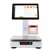 POS-терминал HIDISIM All-in-One с сенсорным экраном 14 дюймов, Windows, Intel Core I7-8550U, Wi-Fi/BT4.1LE для розничной торговли