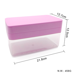 Cao cấp Ice Cube hộp, lớn vuông Ice Cube khay + Silicone Ice Cube Khay trong cấp thực phẩm (SET), bpa-miễn phí và máy rửa chén an toàn - Product Image 6