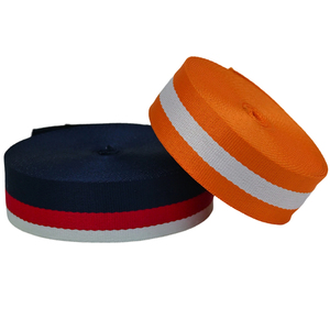 Multi-color 1.5 <strong>Inch</strong> Jacquard <strong>Webbing</strong>, Double-Sided Polyester, for Bag Straps &amp; Crafts - Product Image 1