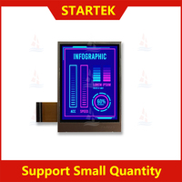 Modules LCD TFT semi-transparents de 2.4 pouces haute résolution 240*320 MCU RGB SPI Interface transflective lisible par la lumière du soleil