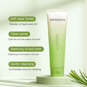 <span class=keywords><strong>Detergente</strong></span> <span class=keywords><strong>Viso</strong></span> Vegano di Alta Qualità con Vitamina C Organica, Sbiancante, Controllo del Sebo, Idratante, con Estratti Vegetali - Product Image 6