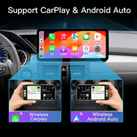 Autoradio CarPlay sans fil ultra étroit 12.3 "Snapdragon 665 pour Mercedes GLK X204 2008-2015 Android Auto GPS Navigation DSP