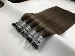 Meilleure Vente 2023 Extensions de Cheveux Nano Ring Cheveux Vierge Remy à Cuticules Entièrement Alignées Double Brin Dropshipping - Product Image 4