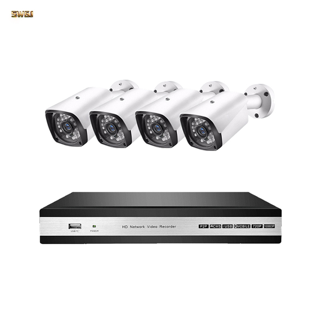 Humanoid Detection Security Camera System Intrusion Alarm With Monitor for Home and Office Surveillance