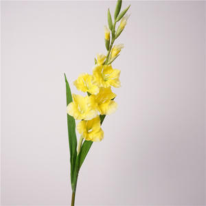 Flores de Gladiola de Gel Suave al Tacto Realista de Alta Calidad de 107 cm, al por Mayor, para Decoración de Halloween, Navidad, Bodas, Hoteles y Hogares - Product Image 4